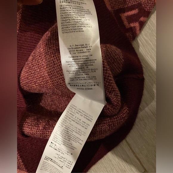 Gucci wool cardigan size S international - Picture 5 of 5